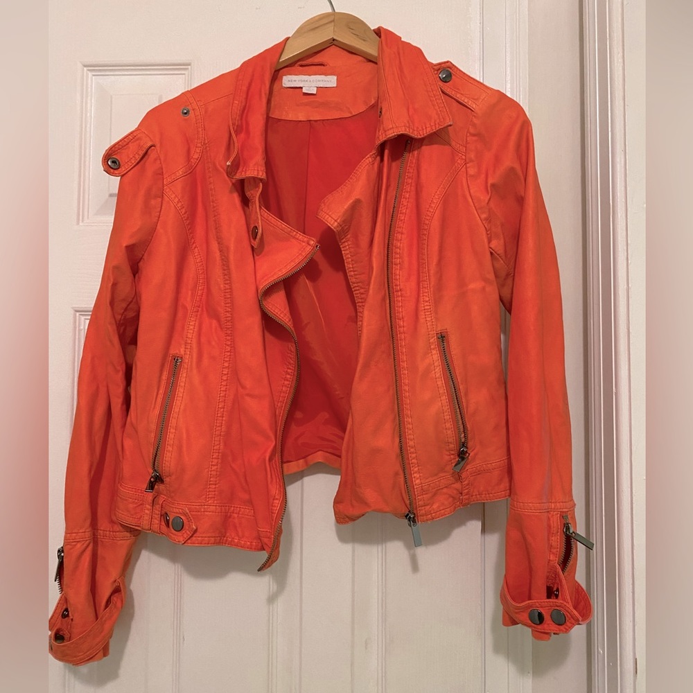 Faux Leather Jacket